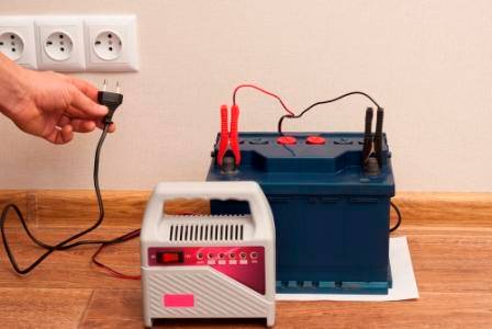charging a car battery